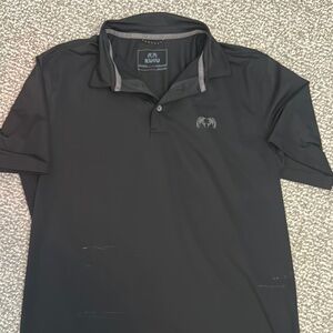KUIU Performance Men's Black Polo Shirt Large